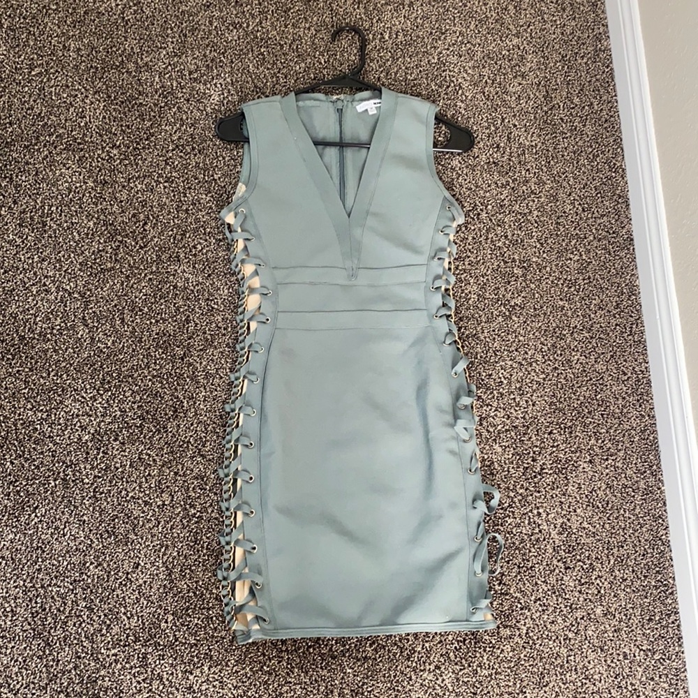 Women’s bandage dress.